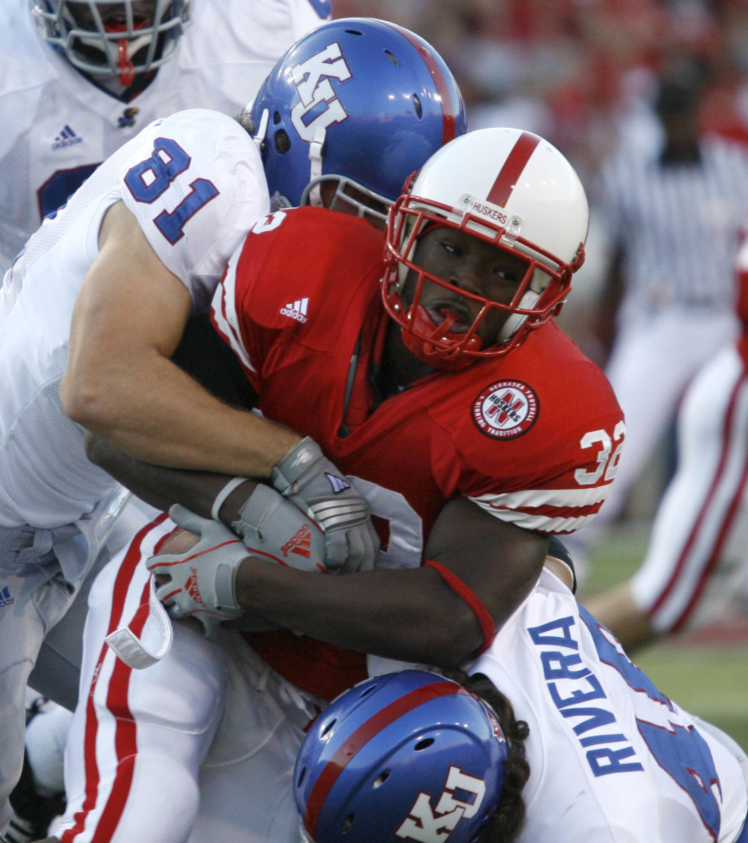 2006 Nebraska-Kansas football 1Q1 USATSI_2187124 Brandon Jackson